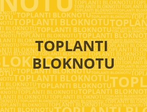 Toplantı Bloknotu - Promosyon